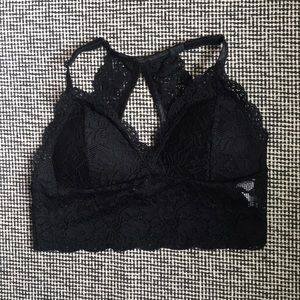 Forever 21 Padded Lace Bralette (Size S)